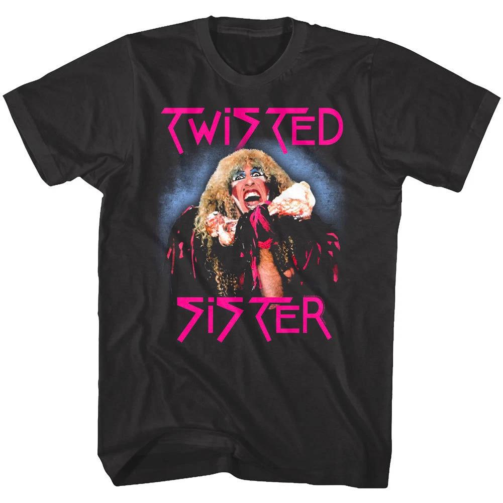 Twisted Sister Stay Hungry Album Men s T Shirt Dee Snider Singer Glam Rock Band XL