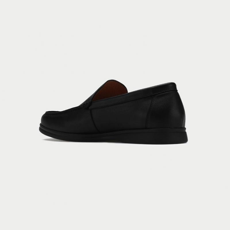 Thommcan Men S Comfort Slip On Loafer Black 9tmmd15S1m