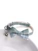 1pcCute Cat Collar Small Puppy Cat Collars Bow Kitten Cat Collar Bowknot Necklace with Bell for Dogs Cats Chihuahua Pet Supplies