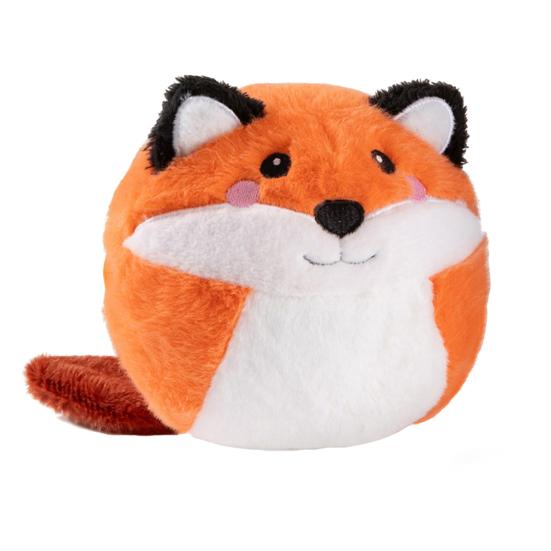 

Pet Toy Cartoon Chick Dolphin Fox Design Singing Pet Toy Interactive Singing Dancing Modes Irregular Jumping Plush Ball Fox