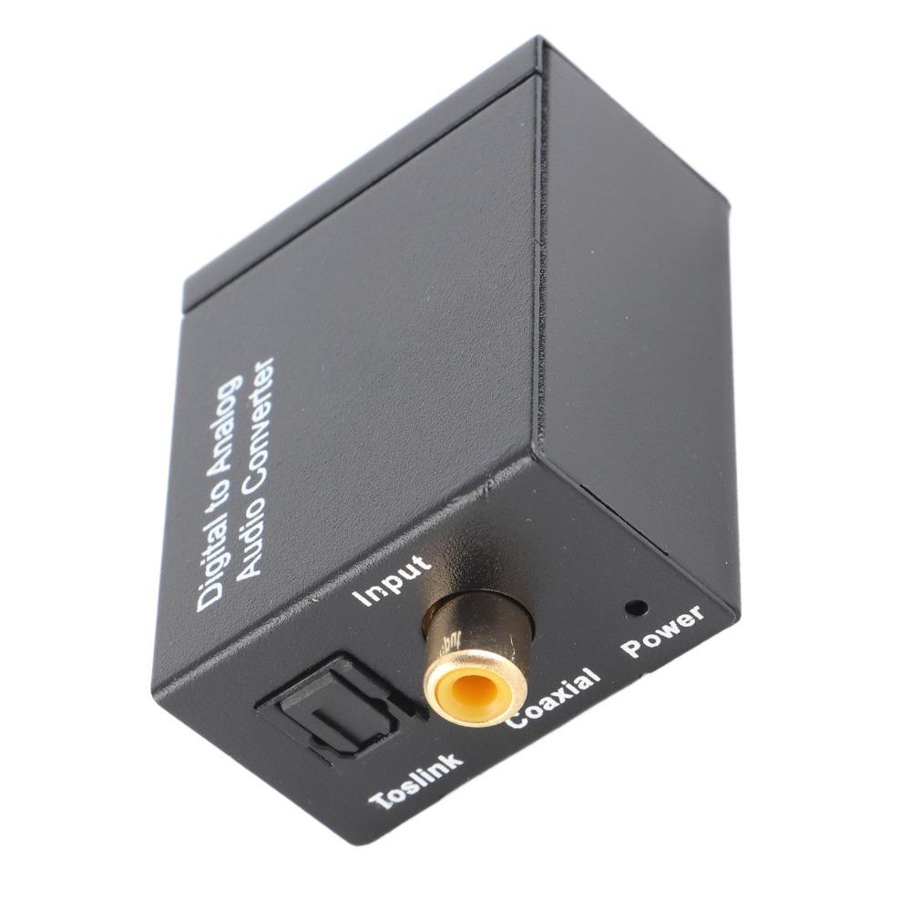 RCA Output Digital To Analog Converter Optical To Analog Converter For Computer