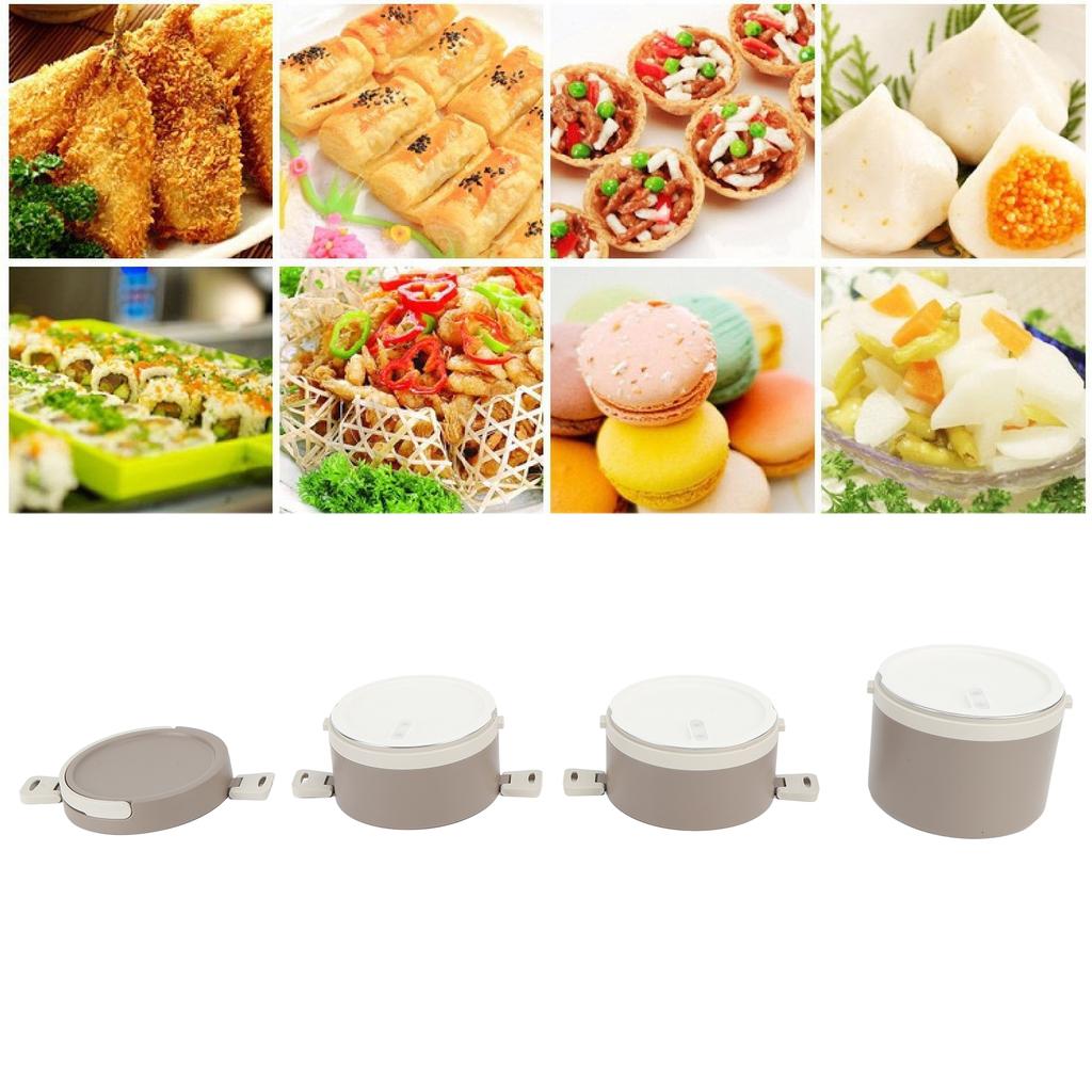 Box 304 Stainless Steel Removable Lunch Box   Travel Portable Thermal Insulated Food Container