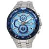 Used EDIFICE Watch CASIO Chronograph Blue Overseas Model EFR-539DE-2AV [Parallel Import]