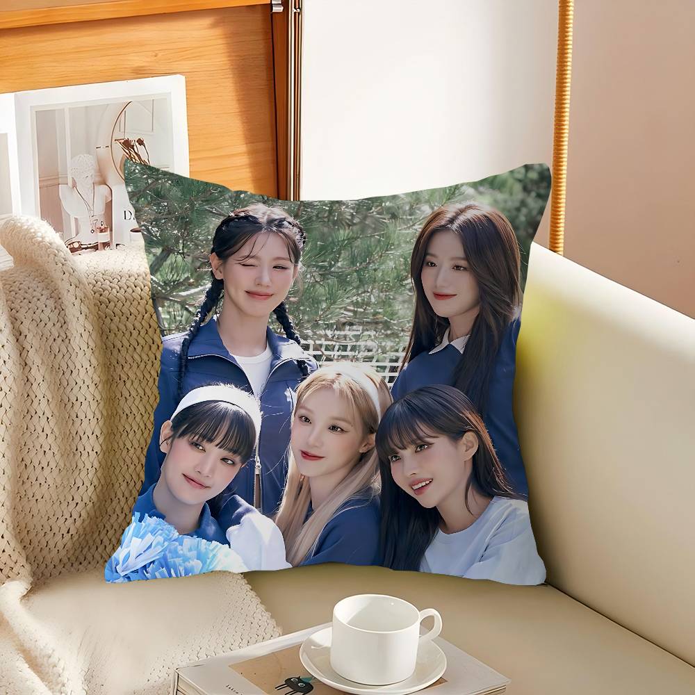 

G-Gidle Super Lady Pillow Covers Cartoon Sofa Decorative Home Double-sided Printing Short Plush Cute Cushion Cover 16x16Inch