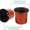 20PC Seed Starting Pot Flower Plant Container For Succulents Seedlings
