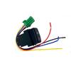 LED DRL Battery  Power Supply  Steering Sheel  Fan Switch Button For Mitsubishi Outlander  Pajero V73 V93 V97 2006-2012