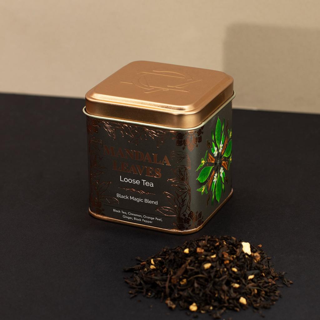 2x Orange Cinnamon Ginger Spiced Black Tea 50g
