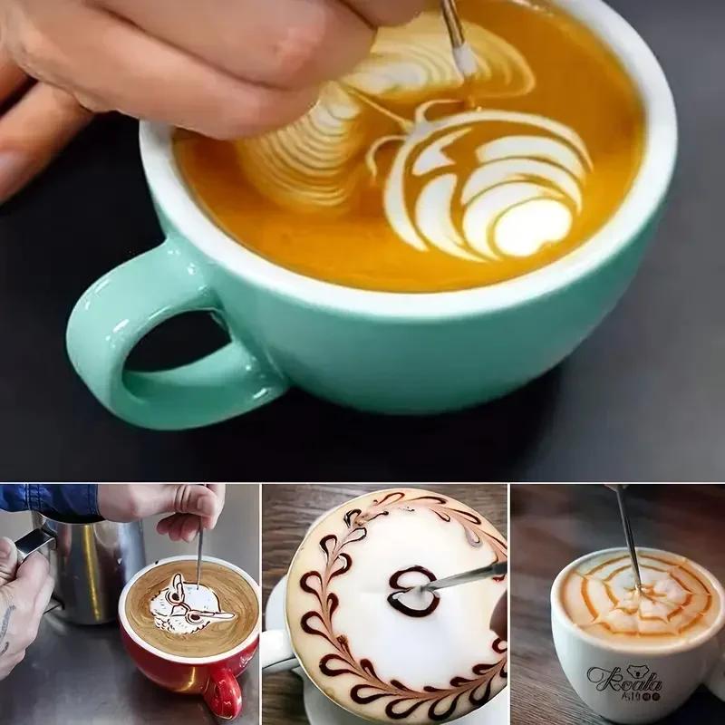 350/600/1000ml Milk Creamer Frothing Pitcher with Scale Stainless Steel Milk Frother Latte Cup Espresso Cups Coffee Accessories