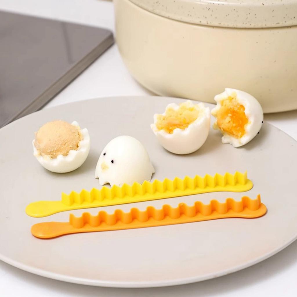 Fancy Egg Cutter Home Boiled Egg Creative Egg Lace Cutter Mold Tools Kitchen Gadgets Accessories Gift Egg Cutter For Children