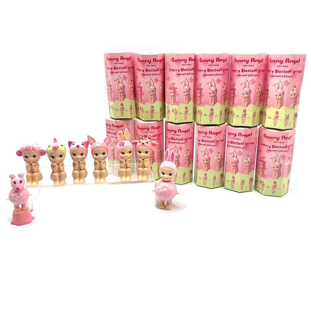 2025 Nová řada Sunny Ange Cherry Blossom Slepá krabička Hračka Květinové moře Edice Sběratelská mini figurka Stolní ozdoba Kawaii Dárky