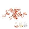 20Pcs Paper Clips Strong Clamping Force  Iron Little Duck Design Wide Application Small Binde
