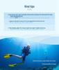 Diving Fins, Snorkel, and Goggles Set with Silicone Mouthpiece for Water Sports