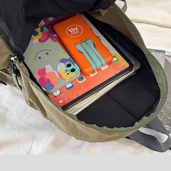 Schoolbag Outdoor Sports Backpack Fashion New Contrast Color Trend Backpack Cycling Camping Small Backpack Lightweight Backpack Women
