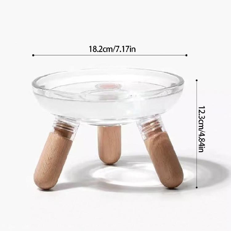 Elevated Dog Bowl Set Insert Dish Feeders And Easy To Clean Design For Small To Large Dogs Feeding Stand