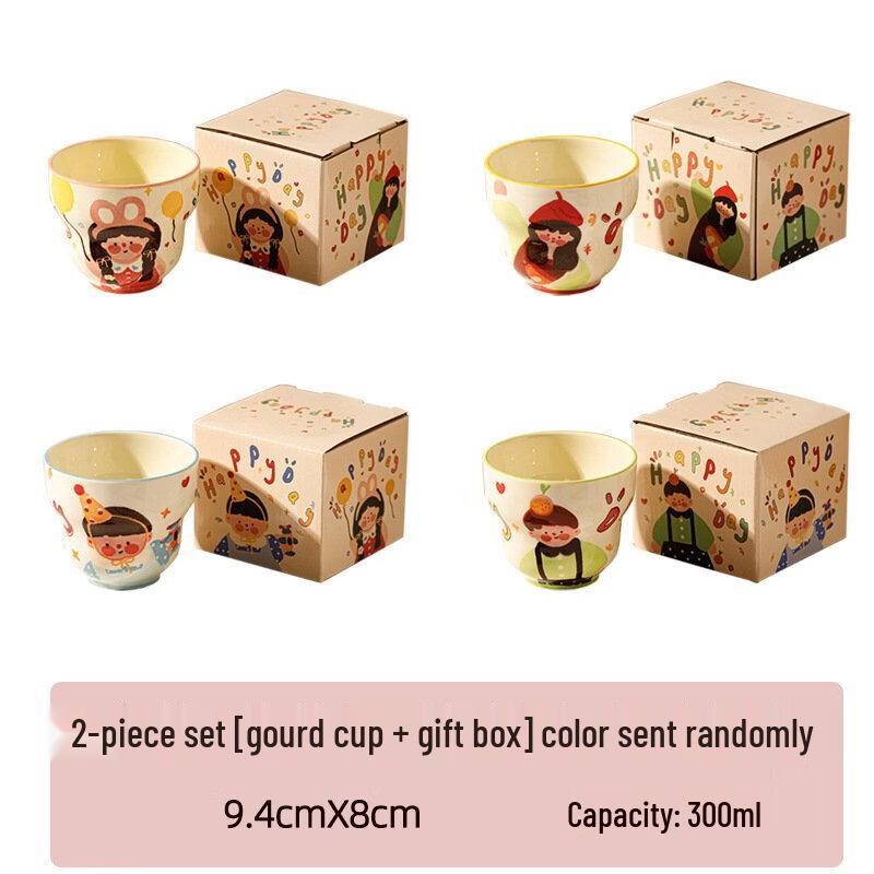 

Abay Cartoon Gourd Ceramic Mugs