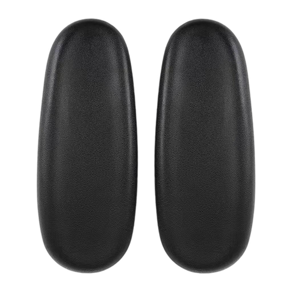 2Pcs Office Chair Armrest Arm Pads Caps Office Chair Arm Rest Accessories Waterproof Easy To Install Spare Parts PU Leather