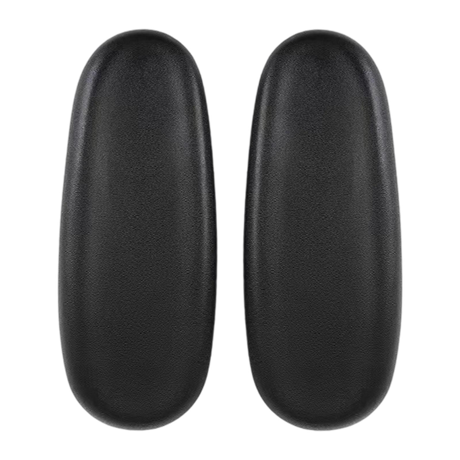 2x Office Chair Armrest Arm Pads Caps Desk Chair Arms, Office Chair Arm Rest Repair Parts