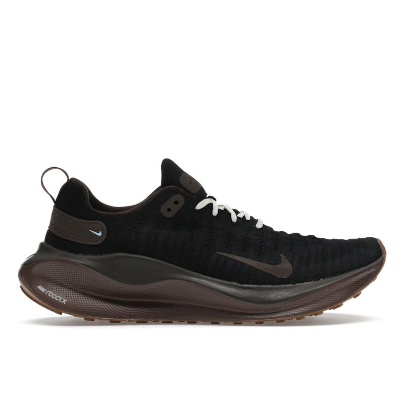 Nike ReactX Infinity Run Black Baroque Brown Men Sneakers Velvet-Brown Earth FZ3652-010