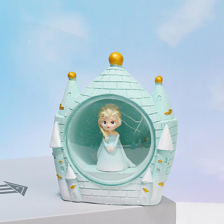 Princess Castle Fairy Star Lights Room Decorated Nightlight Button Power Battery