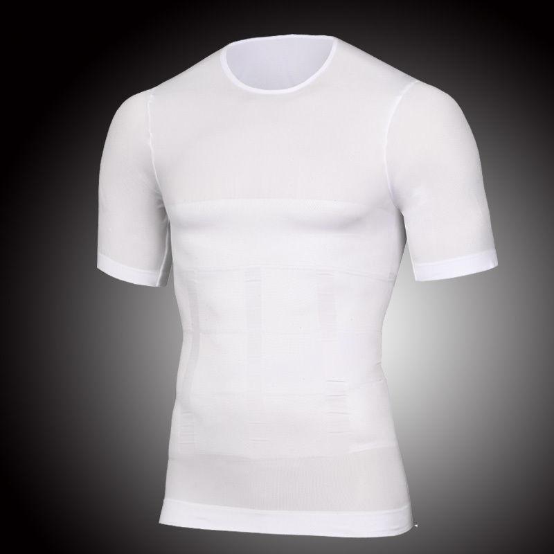 Men's Breathable Slimming Tummy Control Chest Binder Vest