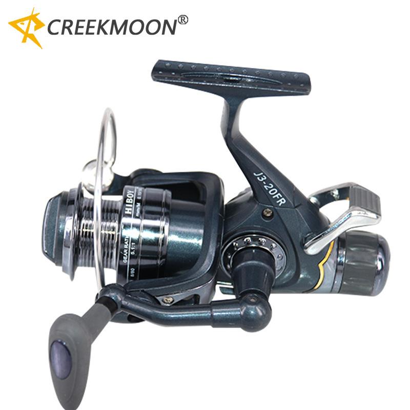 Double Brake Fishing Wheel Carp Surf Spinning Reel 5.5:1 5+1BB Tackle 8KG Max Drag Power Sea Casting Fishing Reels