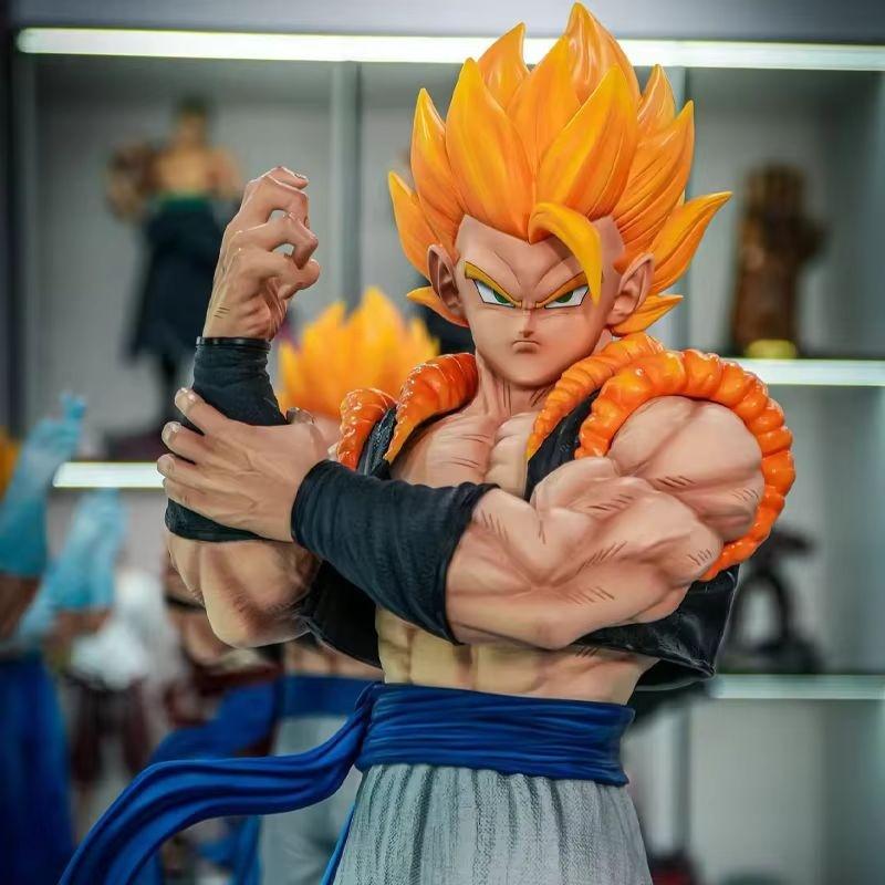 Jt Gogeta Becit Statue Figurine d'Action-Collection Super Saiyan Modèle Jouet Décoration de Chambre de Collection Ornements