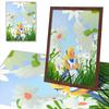 5D Diy Diamond Painting Alice and The Little Daisy Full Drill Rhinestones Mosaic Embroidery Handmade Products Home Decor Gift