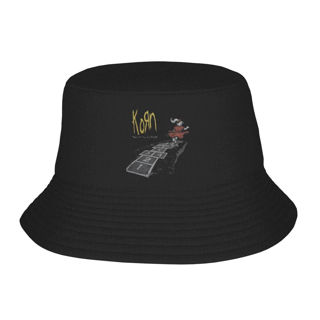 Rock Korn Bucket Hat for Women Men Beach Nu Metal Band Neidermeyers Field Hat Hip Hop Packable for Fishing Hats Dropshipping