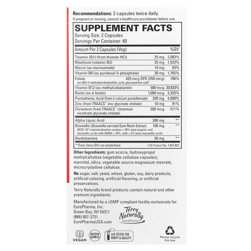Healthy Feet & Nerves™, 120 Capsules