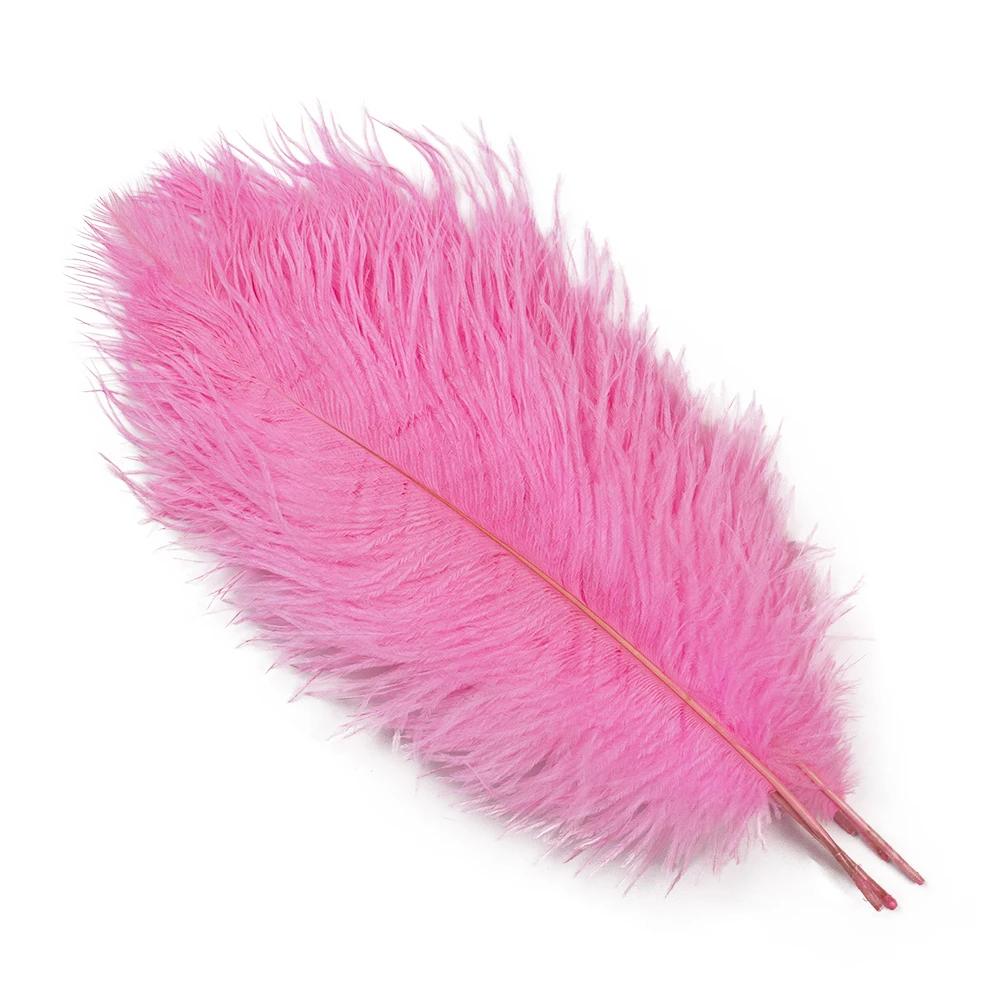 20-45Cm/8-18Palců Barevná Pštrosí Pera 10Ks/Lot Bílé Pštrosí Peří Velkoobchod Pro Svatbu Domů Váza Osvětlení Plumas Dekorace