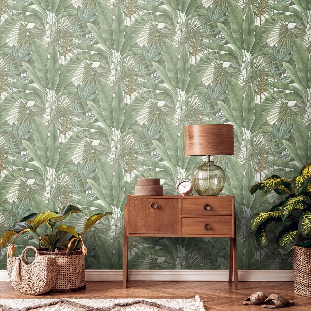 AS Creation Exotic Jungle Heavyweight Vinyl Textured Wallpaper