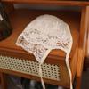 White Infant Lace Hat Flower Girl Bonnet Cap Cute Baby Lace Hat  Newborn