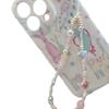 Eye Catching Mobile Phone Chain Plastic Beaded Cellphone Lanyard For Women Girls Telephone Strap Jewelry Drop-resistant
