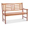 Outdoor Bench 48 In/121.9 Cm Wood Garden Bench 700 Lbs/317.5 Kg Park Patio Yard Porch Bench