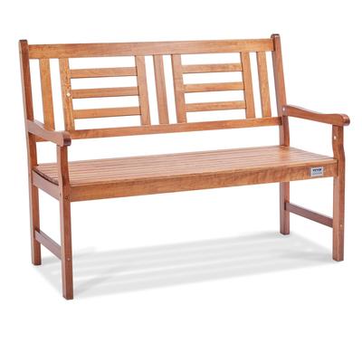 Outdoor Bench 48 In/121.9 Cm Wood Garden Bench 700 Lbs/317.5 Kg Park Patio Yard Porch Bench