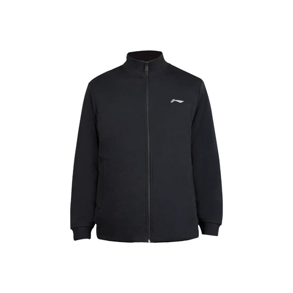 Li Ning Comfortable Versatile Stand Collar Casual Cardigan Sweatshirt Men Sweatshirt AWDA326-1
