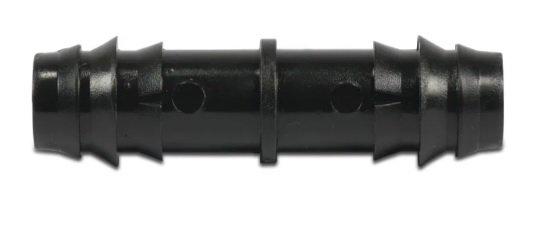 Łącznik Węża Pom 25 Mm Karbowane 6Bar Czarny