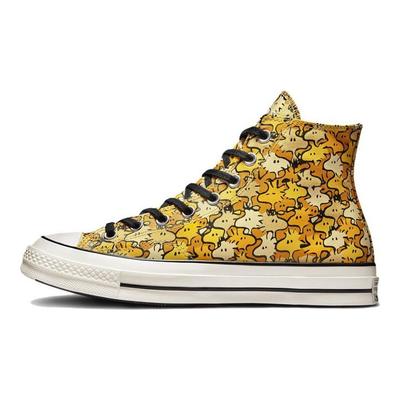 Peanuts X Chuck Taylor All Star 1970s Peanuts Comics High Top Canvas Shoes Unisex Golden Arrow Yellow