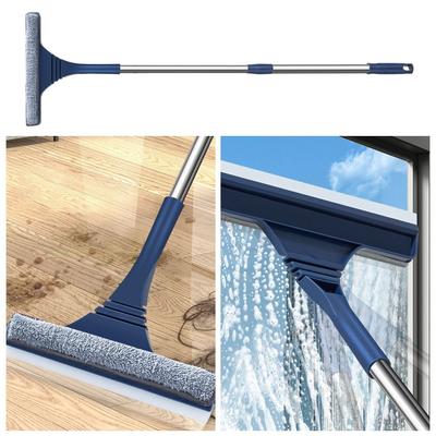 Brush Window Squeegee Long Handle Window Mop New Magic Broom  Home