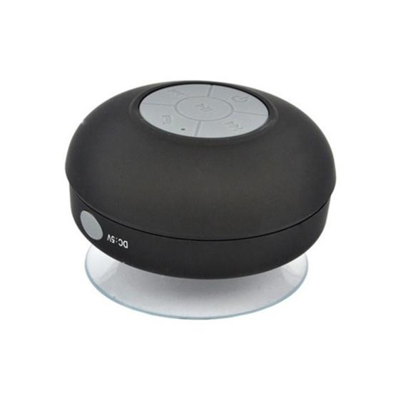 Mini Waterproof Suction Cup Bathroom Wireless Bluetooth-compatible Speaker Music Player