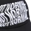 ODDBALLS CLUB Not Normal Wave Ball Cap Black
