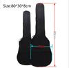 Inch Waterproof Acoustic Musical Storage Pack Guitar Bag Oxford Fabric Backpack Carrying Case