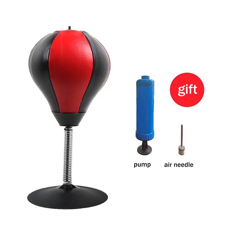 Desktop Boxing Ball Have Suction Cup Desk Punching Bag Boxing Equipment Kids And Adults Stress Relief Boxing Practice Exercise