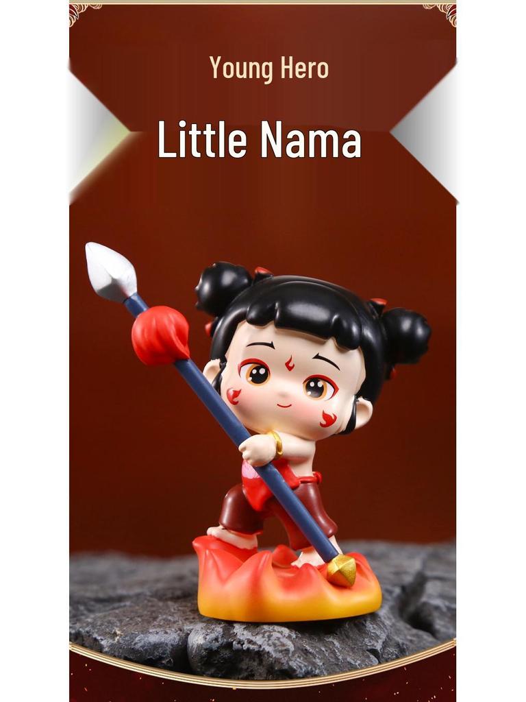 Nezha Hero Series Cartoon Figurine - Blind Box