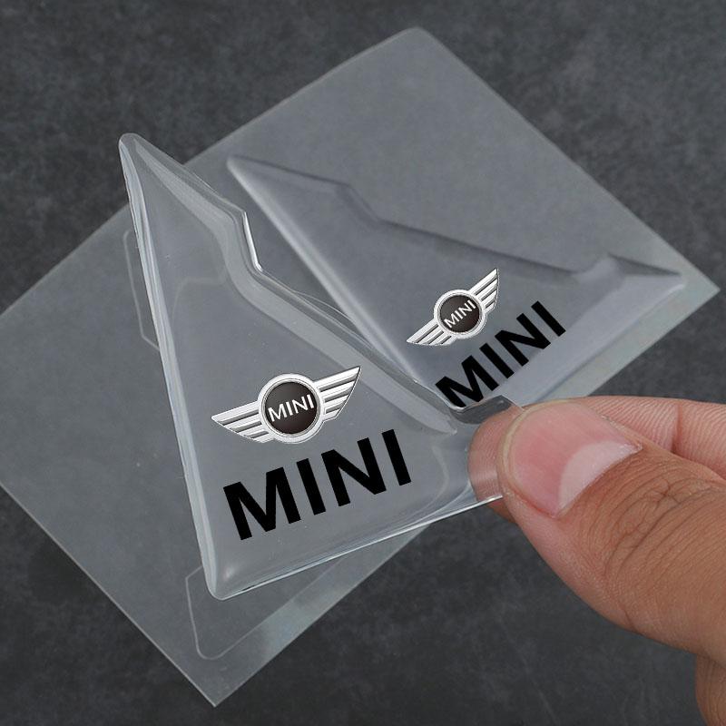 2 piezas Protector de Esquina de Puerta de Coche de Silicona Cubierta Anti-Colisión Anti-Arañazos Para MINI Cooper Fridge One S F56 R57 R58 R60 JCW Countryman Clubman