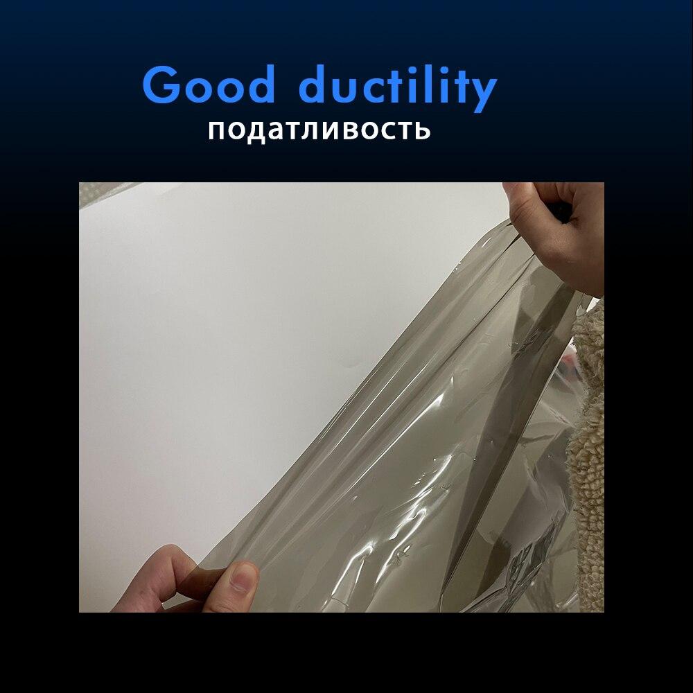 50cmx200cm Car Headlight Tint Film Smoke Fog Light Light Vinyl Film PVC Black Tint Vinyl Waterproof Film Car Sticker Accessories