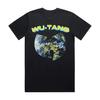 Retro Wu Tang Clan Iconic Logo Graphic Tee 90s Hip Hop Streetwear Casual Unisex Short Sleeve Top