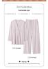 2025 Summer Postpartum Cotton Pajamas with Chest Pads for Breastfeeding - Lightweight for Home, Spring, Summer, Autumn