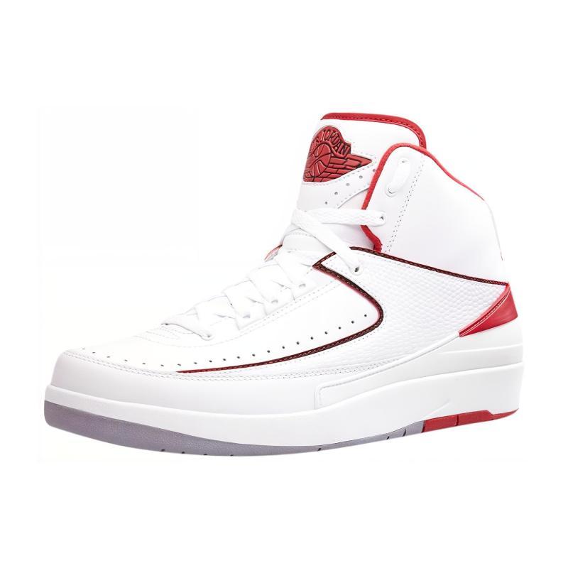 Jordan 2 Retro White Red 2014 Jordan 385475-102