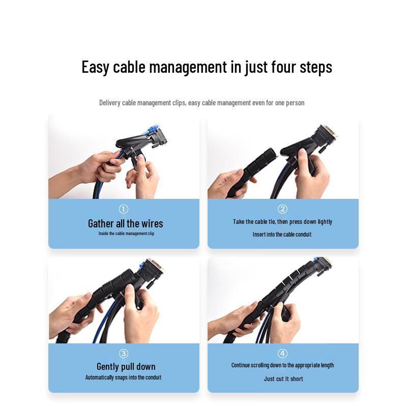 Ugreen Cable & Power Strip Organizer Kit